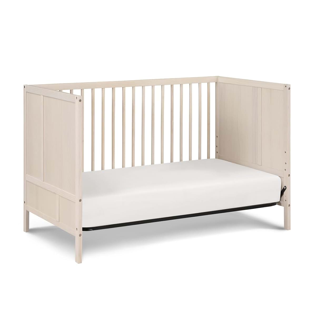 Suite Bebe Pixie Finn 3-in-1 Convertible Crib in Washed Natural (photo 3)