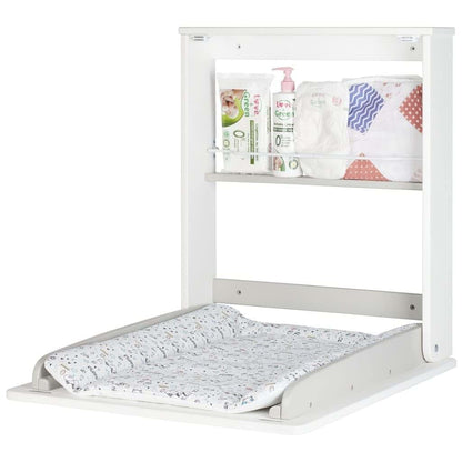 Badabulle Wall Mounted Changing Table Unit with Storage