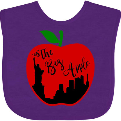 Inktastic Big Apple Statue of Liberty Baby Bib