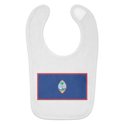 Graphics and More Guam US Territory Flag Baby Bib