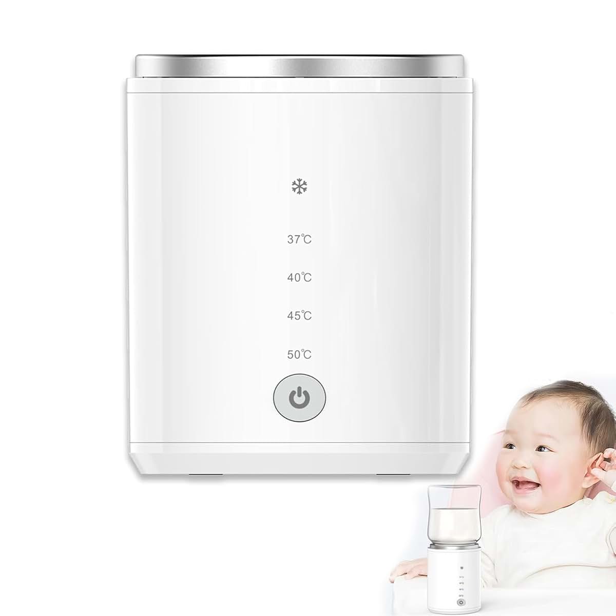 Portable Dual Mode Milk Bottle Warmer for Travel Use