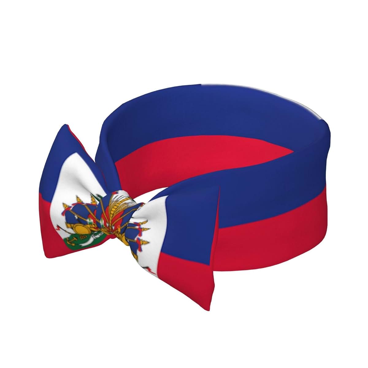 WZYCWB Haitian Flag Newborn Swaddle Blanket Set, Including Headband, Warm and Comfortable, The Best Gift, a Must-Have (photo 2)