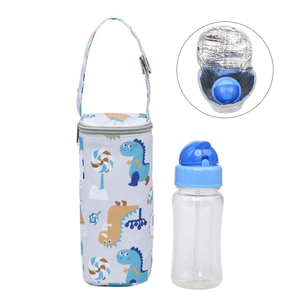 SHITINGRM Milk Water Warmer Insulated Bag Baby Nursing Bottle Heater Freshness Preserved Feeding Bottle Tote Bag for