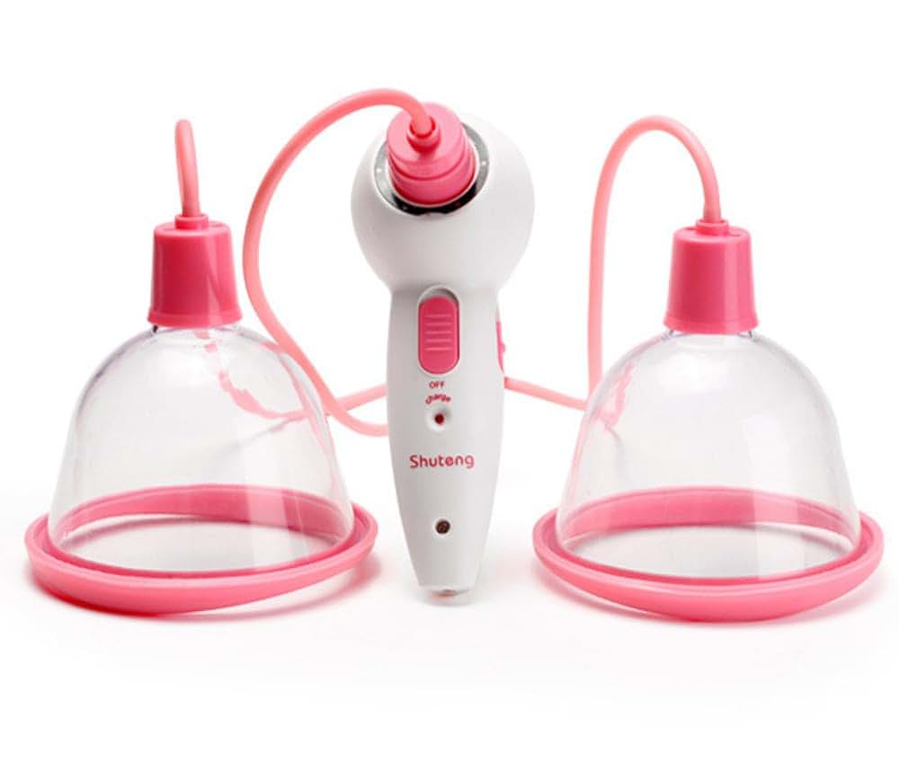 HenMerry Women Larger Dual Vacuum Suction Cup Breast Pump