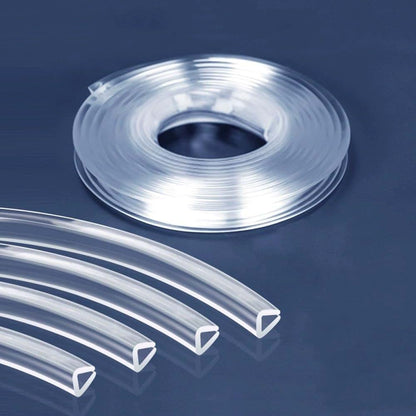 SXHJDY U Shape Clear Protector Strip, 10Ft Self-Adhesive Bumper Guard Strip, PVC Edge Corner Protector for Sharp Edge