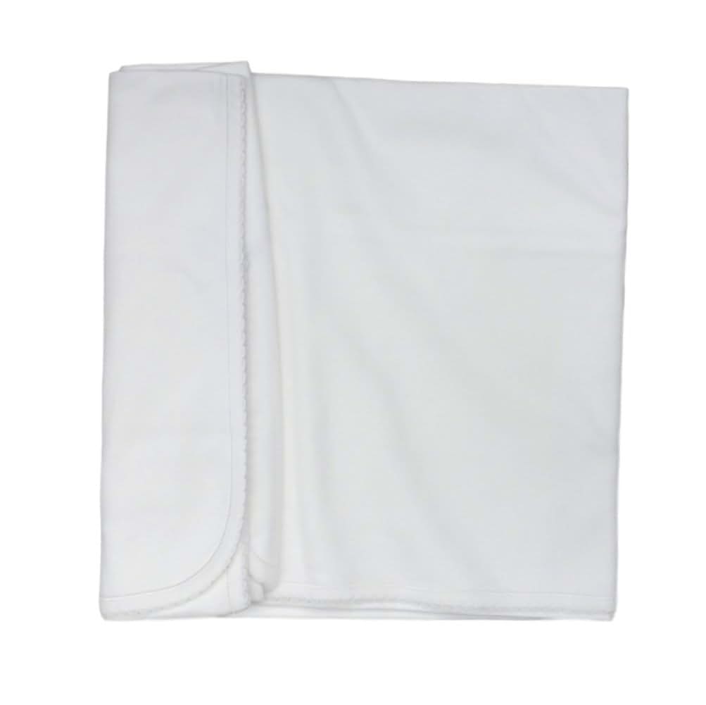 Carlino Baby Blanket In Pink, Large 100% Cotton Swaddle (photo 3)