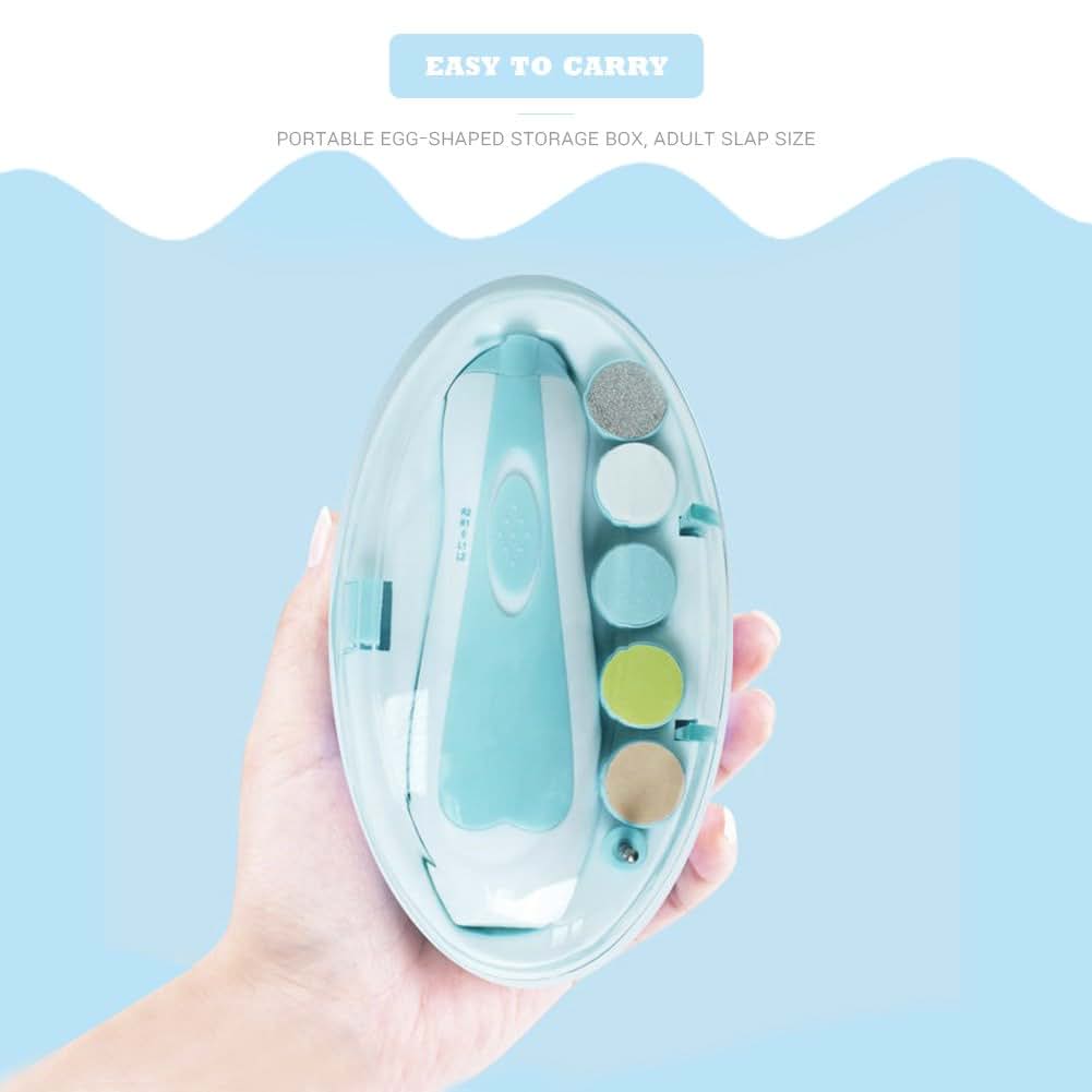 Yeaphy Electric Baby Nail Trimmer Set for Fingernails and Toenails (photo 2)