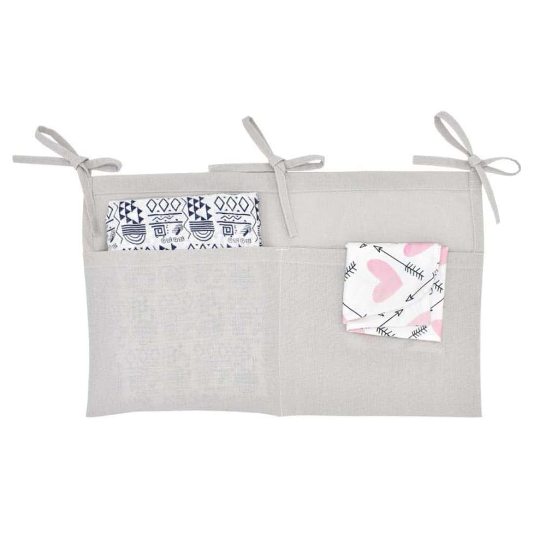 Jorzer Nappy Organiser Hanging Storage Bag Crib Pocket (photo 2)