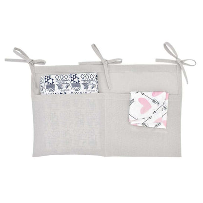 Jorzer Nappy Organiser Hanging Storage Bag Crib Pocket (photo 2)