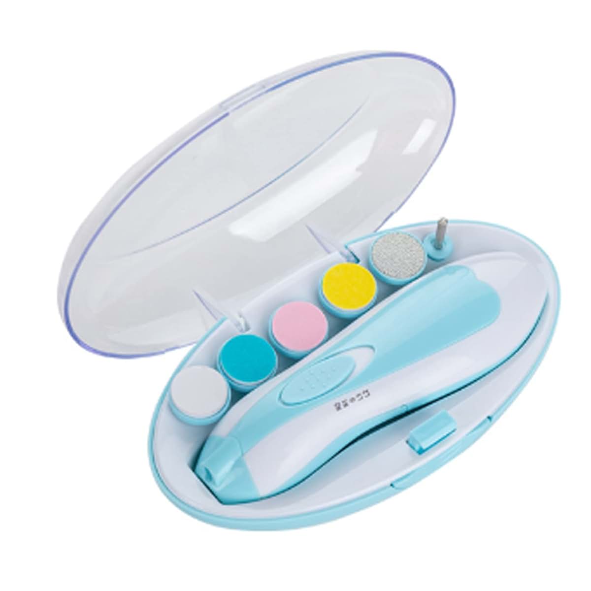 BTSEURY Electric Baby Nail Trimmer with 6 Grinding Head Set