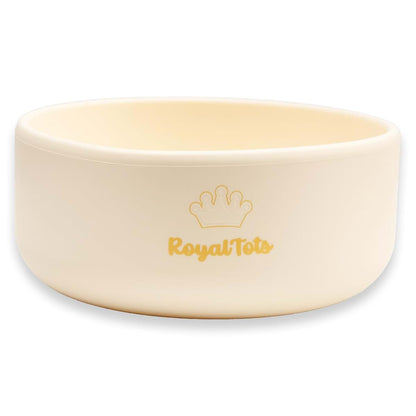 RoyalTots Silicone Baby Bowls 6-12 Months+ - Durable Toddler Food Bowls, Baby Food & Feeding Bowls | Perfect Snack Bowl