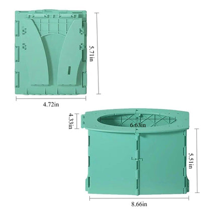 Portable Toddler Potty for Travel and Outdoor Use