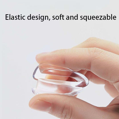 MS.YANGJI 40 Pack Clear Round Corner Protectors, Soft Transparent Table Corner Guards, No-Trace Silicone Bumpers for (photo 3)