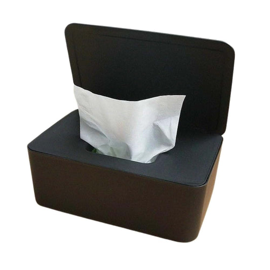 LeeCHee Rectangular Plastic Wet Wipe Dispenser With Sealed Lid
