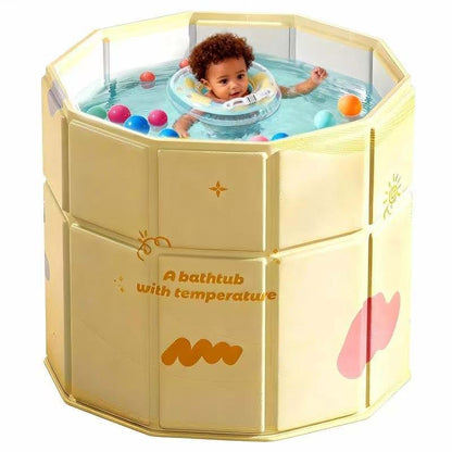 Portable Collapsible Bathtub for Kids Bathing