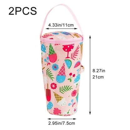 Vobumix Insulated Bottle Bag Set - Portable Tote for Bottles and Cups (photo 3)