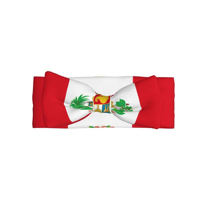 Yuangjhop Flag Of Peru Baby Bow Headband