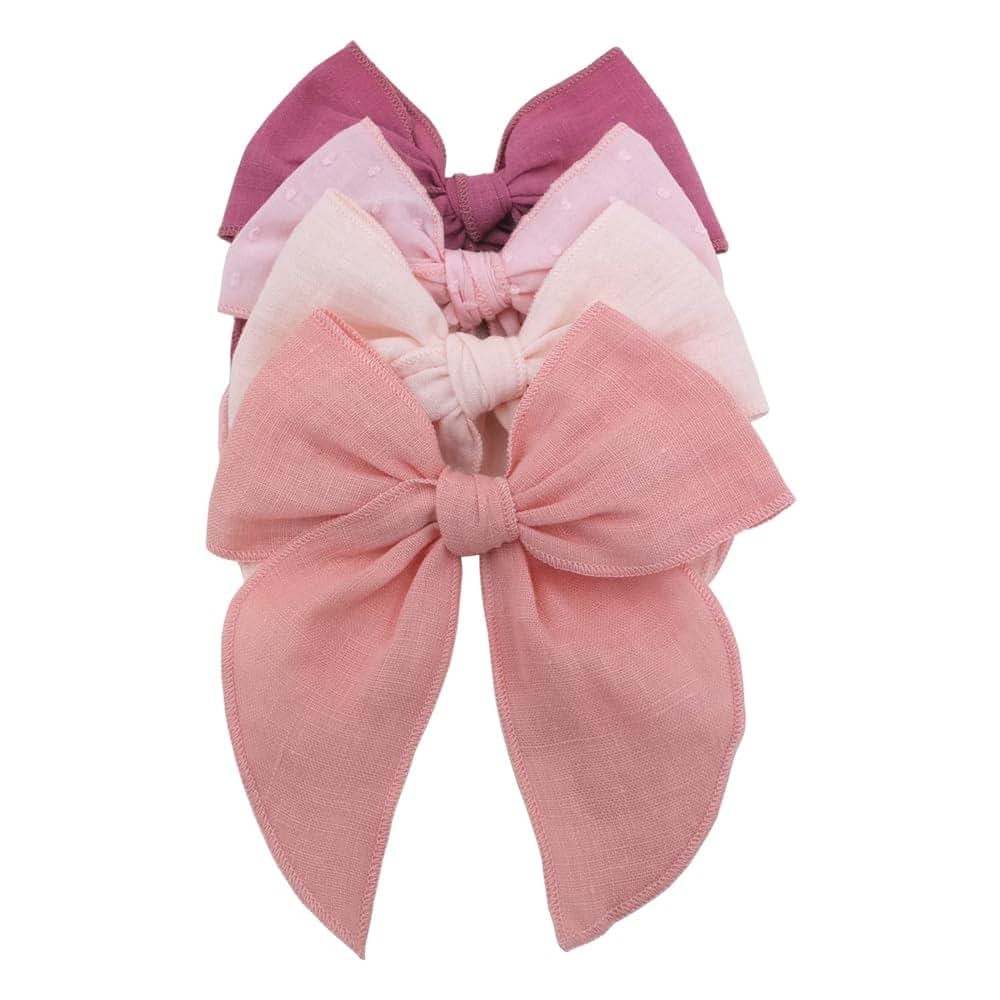 Fable Bow Hair Clip Set for Girls and Women