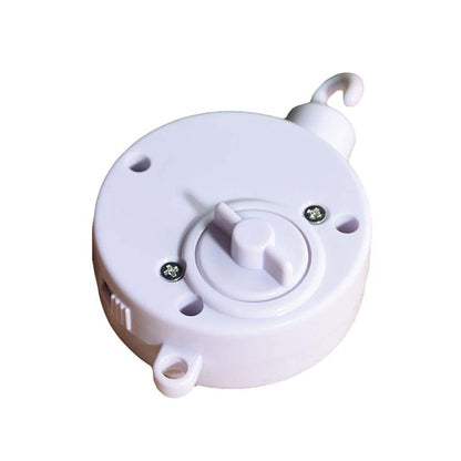 Gilroy Baby Rotary Mobile Crib Bed Bell Toy Windup Clockwork Movement Music Box with Rotating Hook
