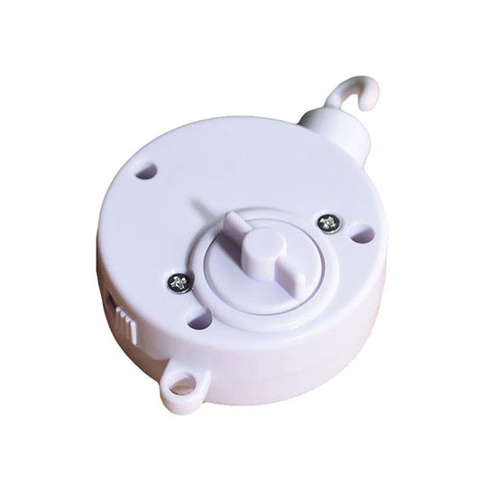 Gilroy Baby Rotary Mobile Crib Bed Bell Toy Windup Clockwork Movement Music Box with Rotating Hook