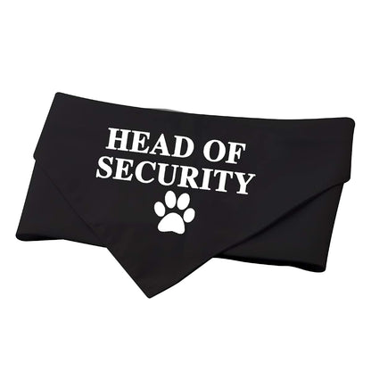 Head of Security Dog Bandana Pregnancy Announcement