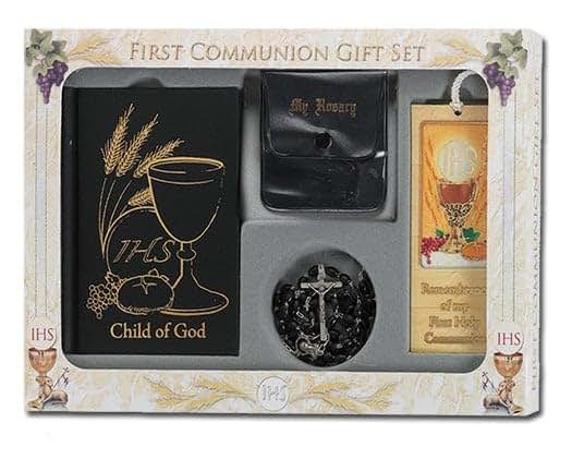 Hirten First Communion Gift Set for Boys, 6 Piece