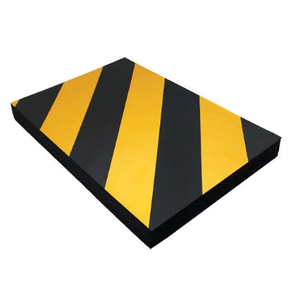 WANGXCQ High Density Self Adhesive Foam Edge Protector for Parking Walls Corners and Bumpers(Yellow+Black,4pcs)