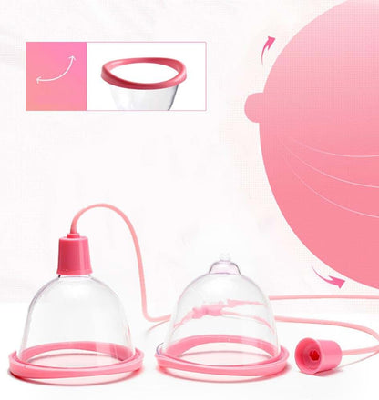 HenMerry Women Larger Dual Vacuum Suction Cup Breast Pump (photo 2)