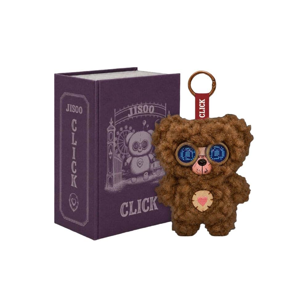 KM KPOP MERCH JISOO CLICK Single Album Baby Bear NFC Ver.