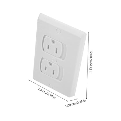 Electric Outlet Safety Covers for Wall Outlets - 10 Pack ABS Construction