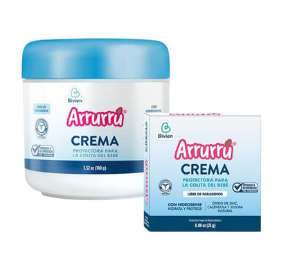 Arrurru naturals Arrurru mega pack Crema para la Colita del Bebé 100 Gr + 25 Gr.