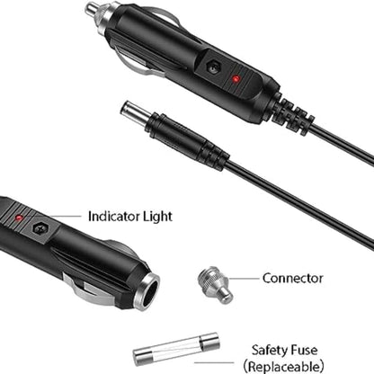 Marg Car DC Adapter for Ameda Purely Yours Breast Pump, 12V Car Lighter Power Supply