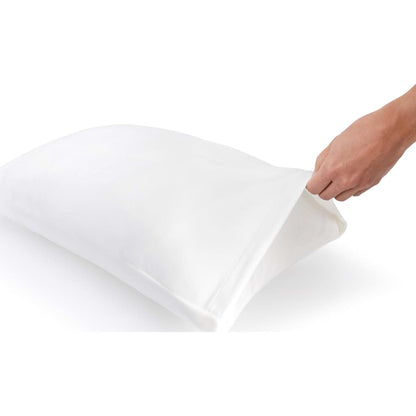 SquishPillow Standard Pillowcase - Solid Slumber White (photo 3)