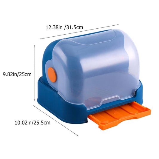 Alipis Baby Bottle Drying Rack And Storage Container With Lid