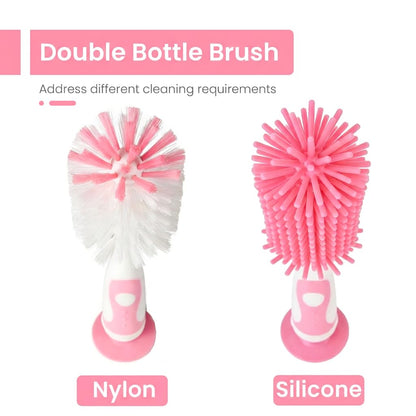 Ariseno 5-in-1 Baby Bottle Brush Set