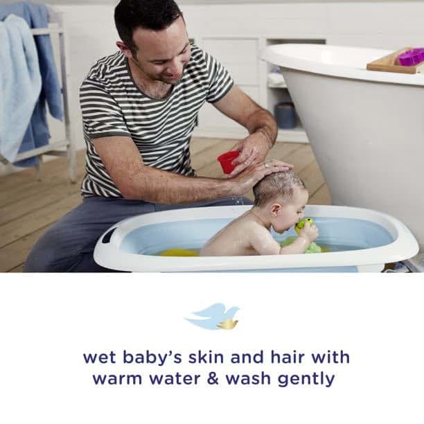 Baby Dove Tip To Toe Wash Rich Moisture, 13 Oz, Pack Of 5