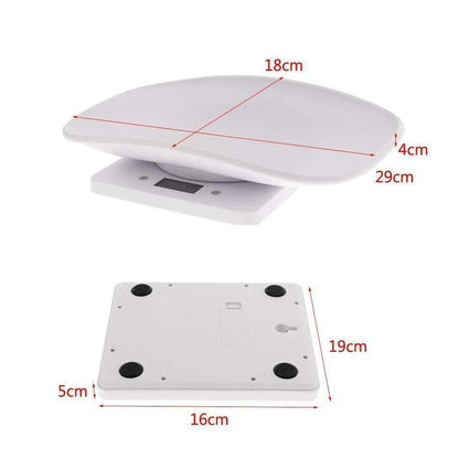 Digital Multi-Function Scale 22lbs Capacity White