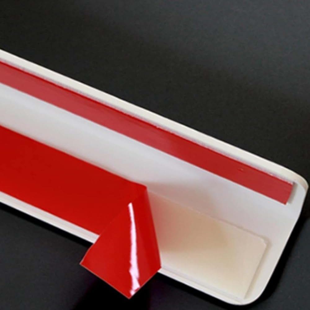 NILZA PVC Corner Guard 89 Degrees Wall Corner Protector Self Adhesive Walls Edge Protector, 1" Wide Wall Corner (photo 4)