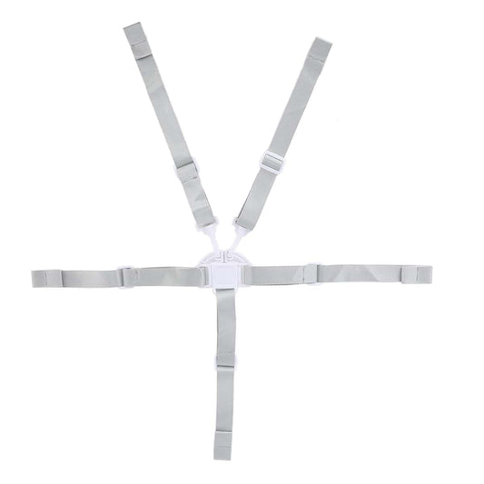 Yechiry Universal 5-Point High Chair Replacement Straps with White Button