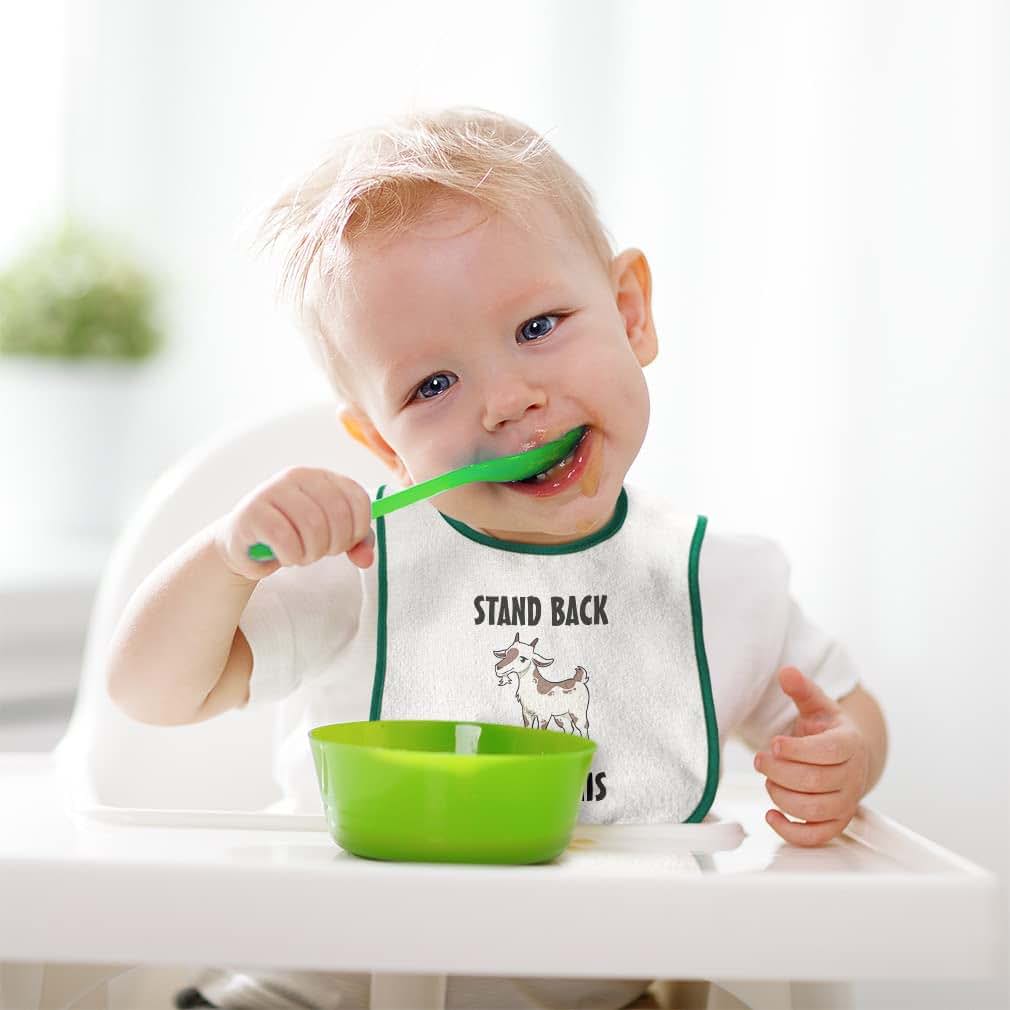 Baby Bib for Mealtime, Feeding and Drooling
