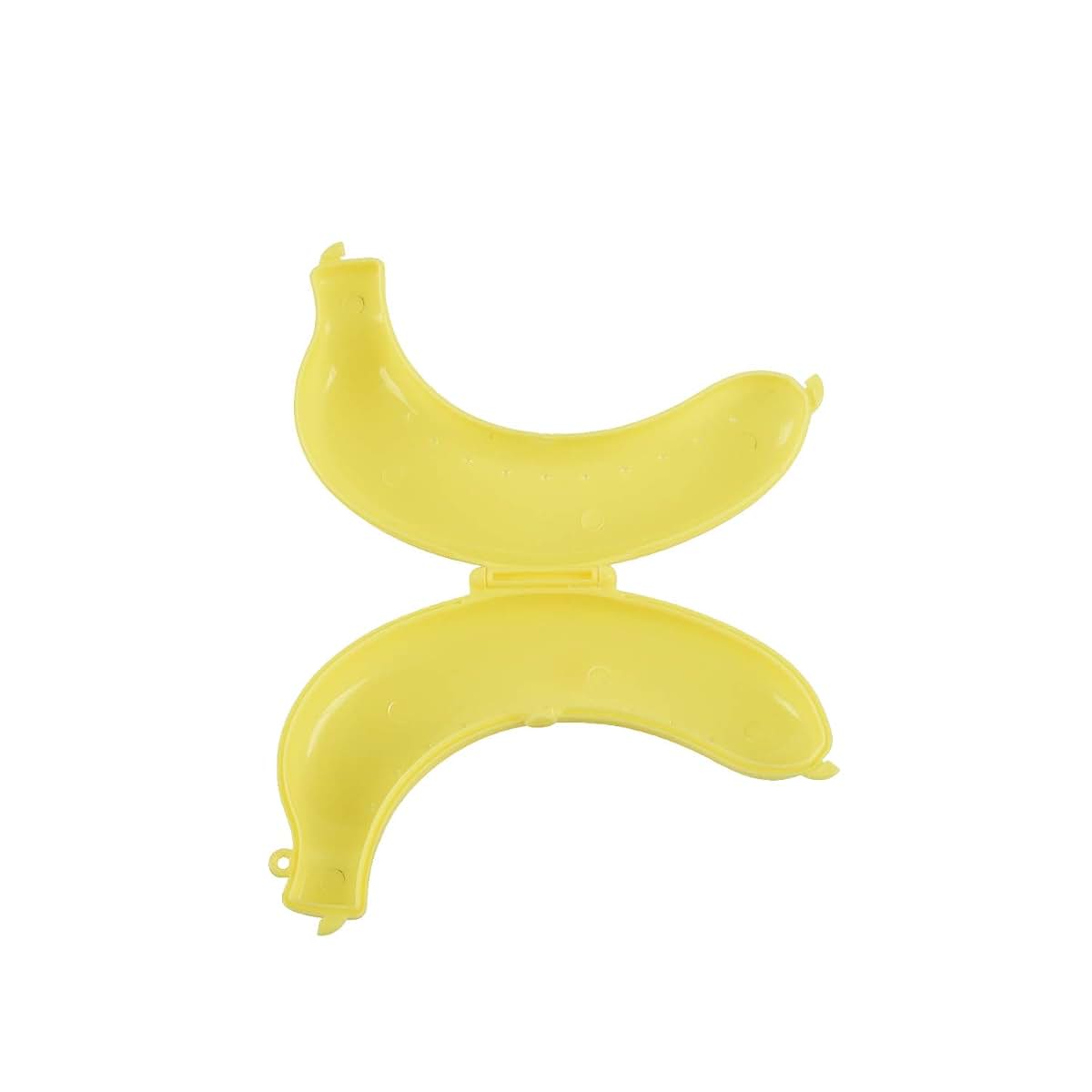 Beuiouer Banana Case Lunch Box Protector Container Holder Carrier Storage - Yellow (photo 4)