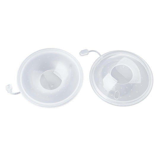 BabyOneStop Silicone Breast Shells Milk Collector, 2-Pack Reusable Nursing Cups for Breastfeeding Moms