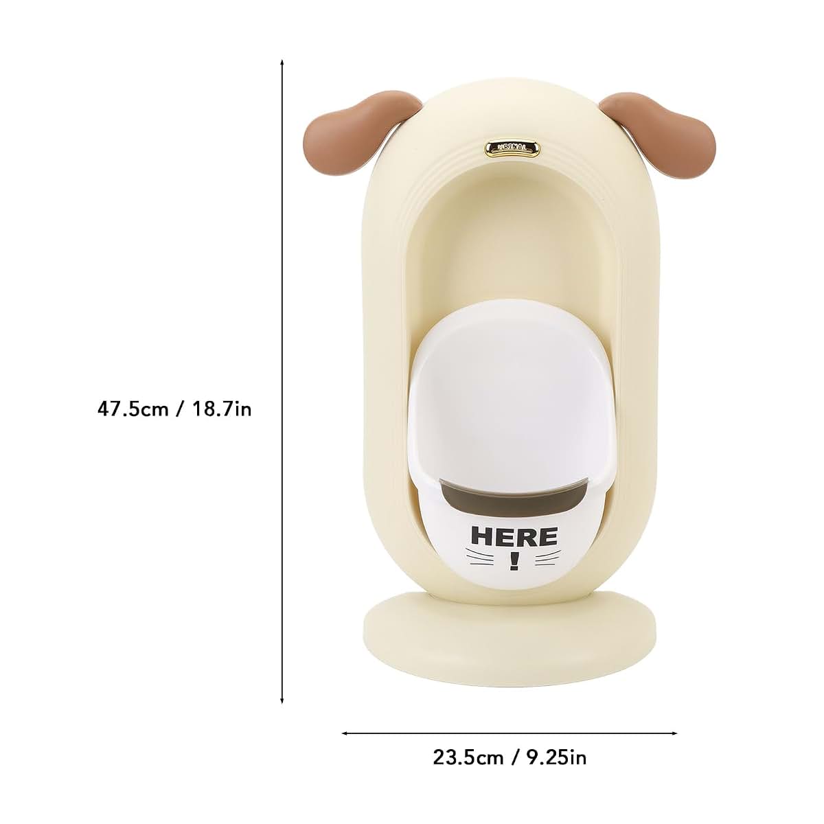 Yechiry Toddler Boy Urinal, Potty Training Cute Shape Urinal, PP Material Wall Mountable Large Capacity Removable Basin (photo 2)