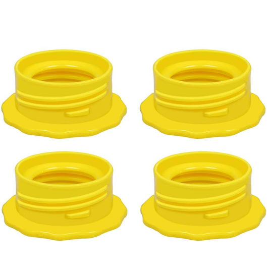TBDL Tech Baby Bottle Thread Changer, Baby Bottle Converter Allow Spectra S1 S2 Pumps' Wide Mouth Flanges to Use Medela