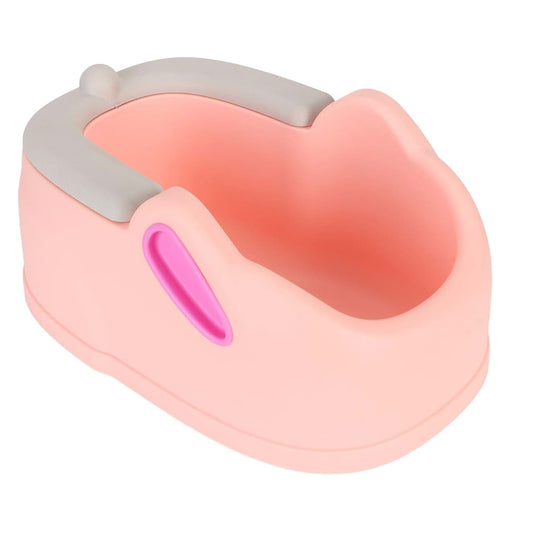 Omquot Baby Butt Wash Basin, Ergonomic Lightweight Portable Seat for Newborns and Toddlers, Pink 1 Unit