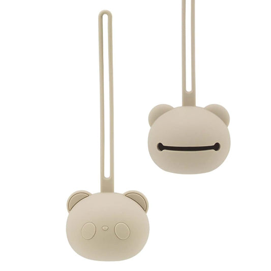 Tnnokl Silicone Pacifier Holder Case In Panda Shape
