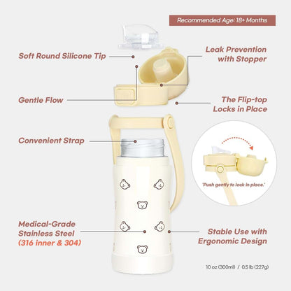 Gogreenlife Stainless Steel Toddler Tumbler