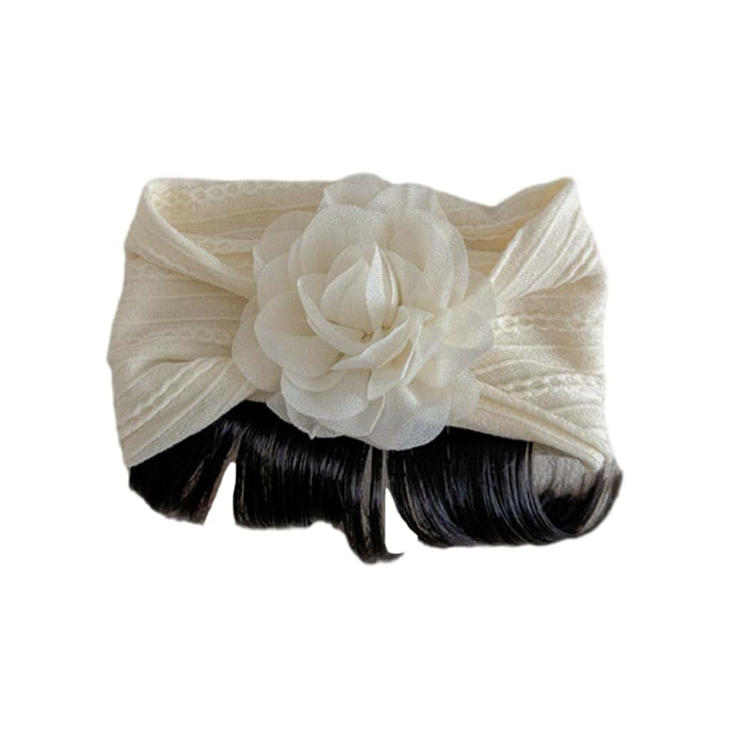 JNIYHGENS Infant Floral Faux Hair Band