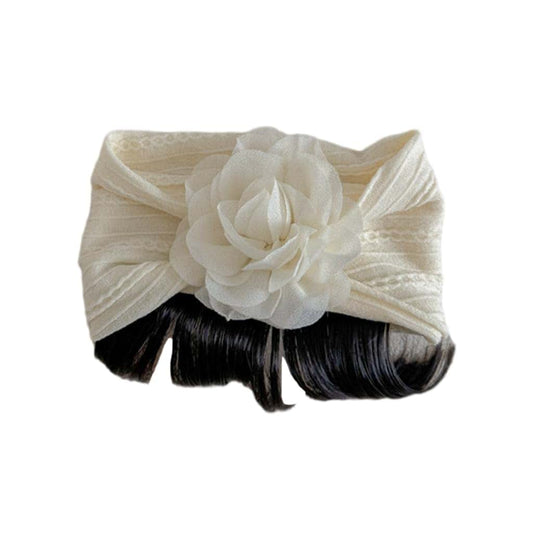 JNIYHGENS Infant Floral Faux Hair Band