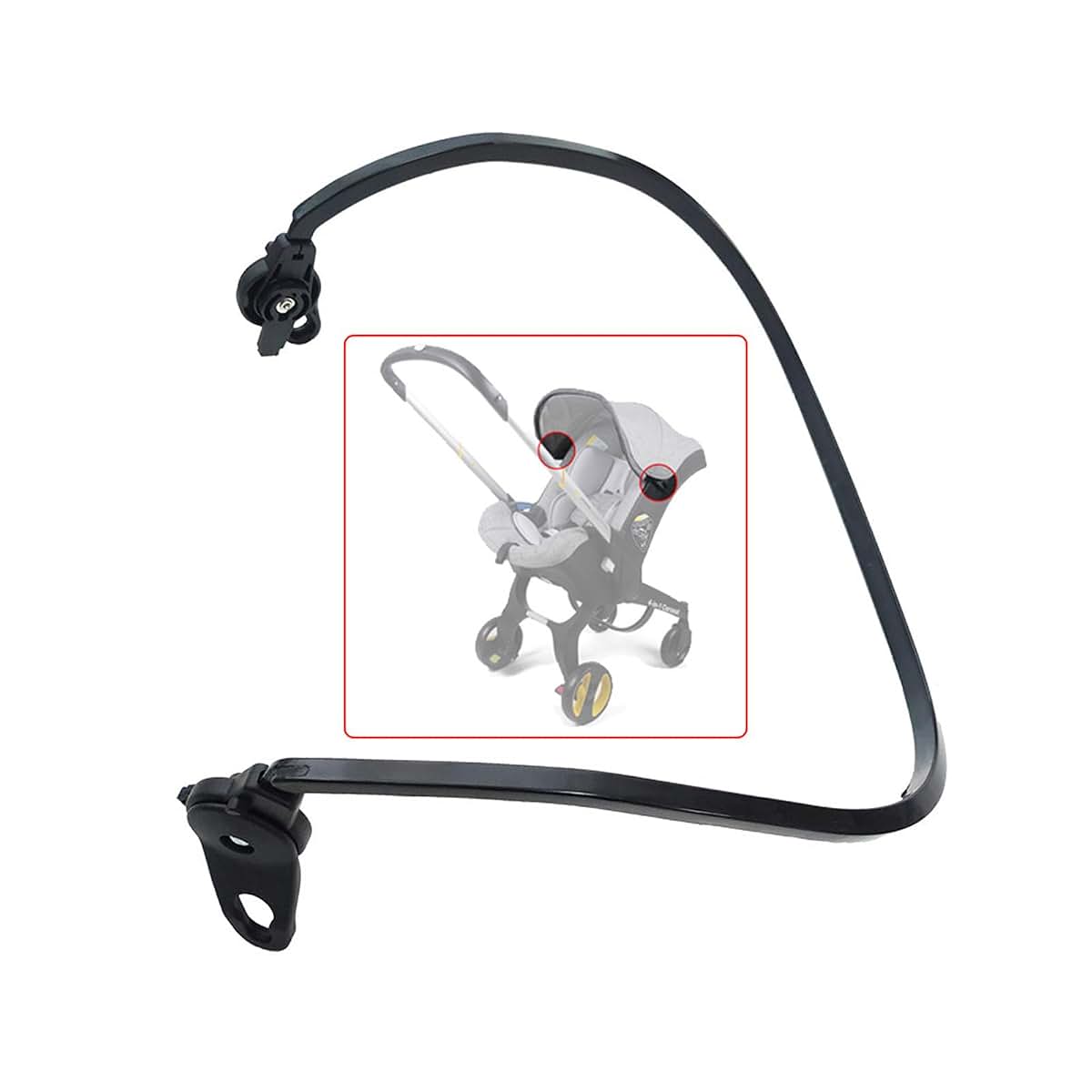 Vdaxvme Stroller Sunshade Bracket and Awning Clamp (photo 4)
